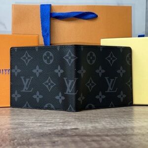 Louis Vuitton Black Monogram Wallet